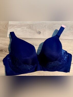 Comfort Bliss Lightly Lined Full Coverage Bra With Lace Size 44DD